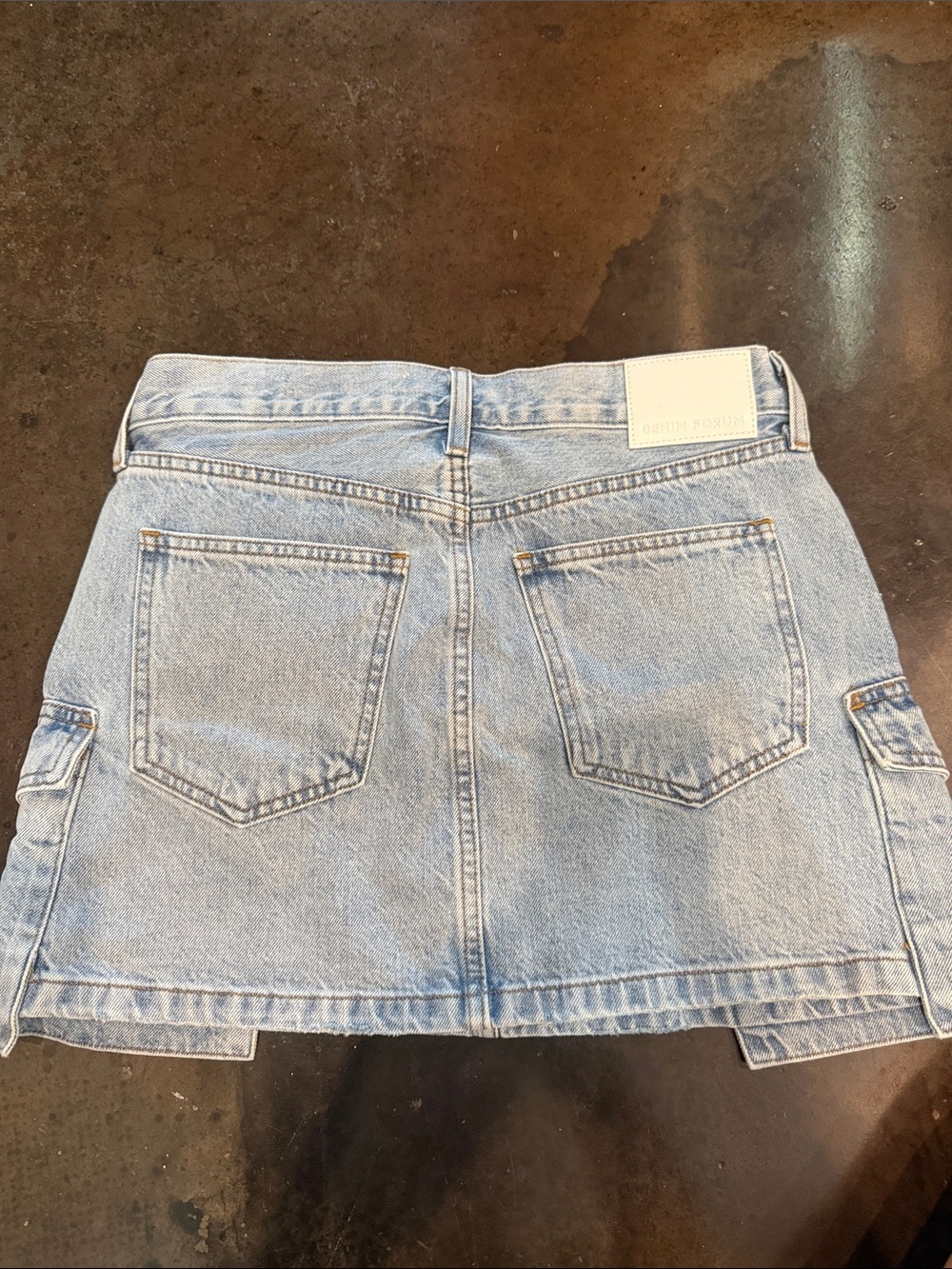 Aritzia Denim Mini Skirt - Picture 3 of 3